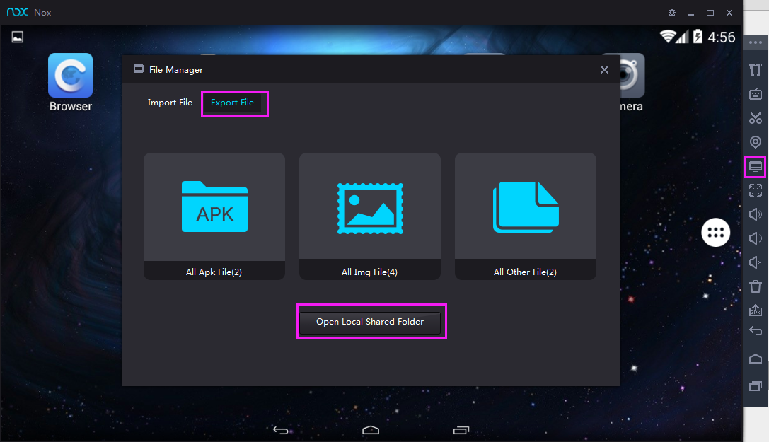 where are android emulator files stored mac